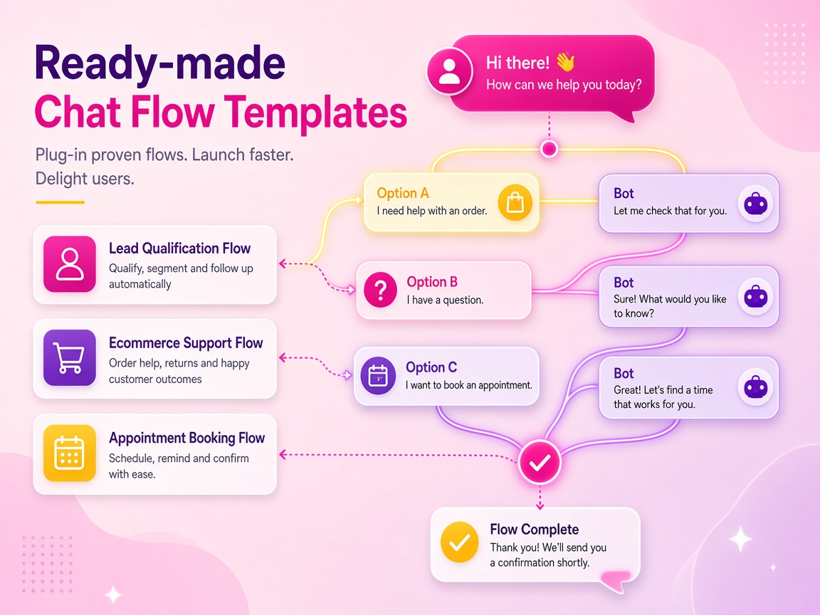 Chat flow templates